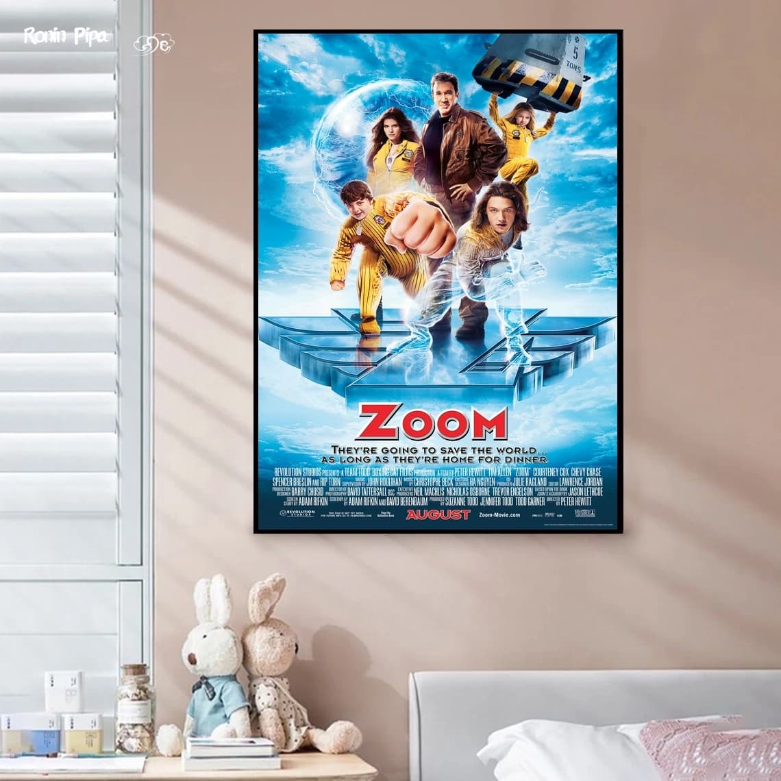 Zoom Classic Movie Poster Stampa artistica su tela Pittura Immagini murali Soggiorno Decorazioni per la casa (senza cornice)
