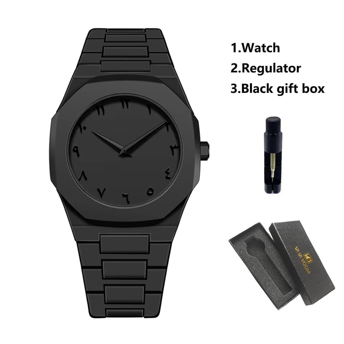 2025 Nuovo orologio sportivo e per il tempo libero creativo semplice e moderno Design creativo Movimento al quarzo impermeabile Orologi energetici Regalo per uomo