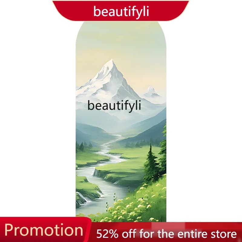 J3215 Portable Natural Rubber Slim Non-slip Yoga Mat Towel For Home