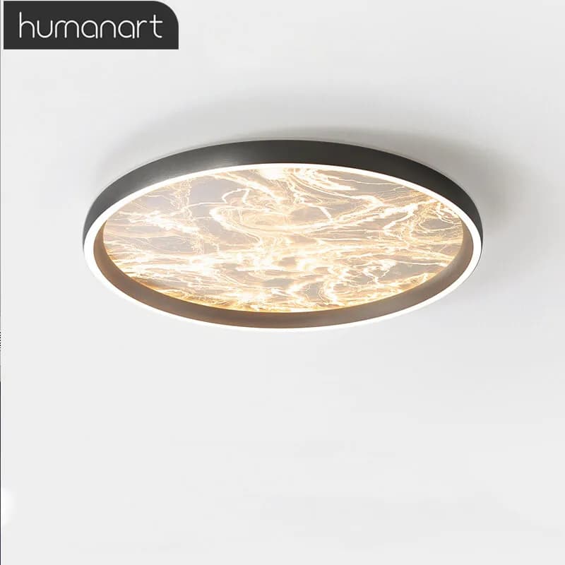 2025 Nuova lampada da camera da letto Plafoniere moderne Luce semplice Lusso High-end Creativo Nube Nebbia Spettro completo Studio camera da letto principale