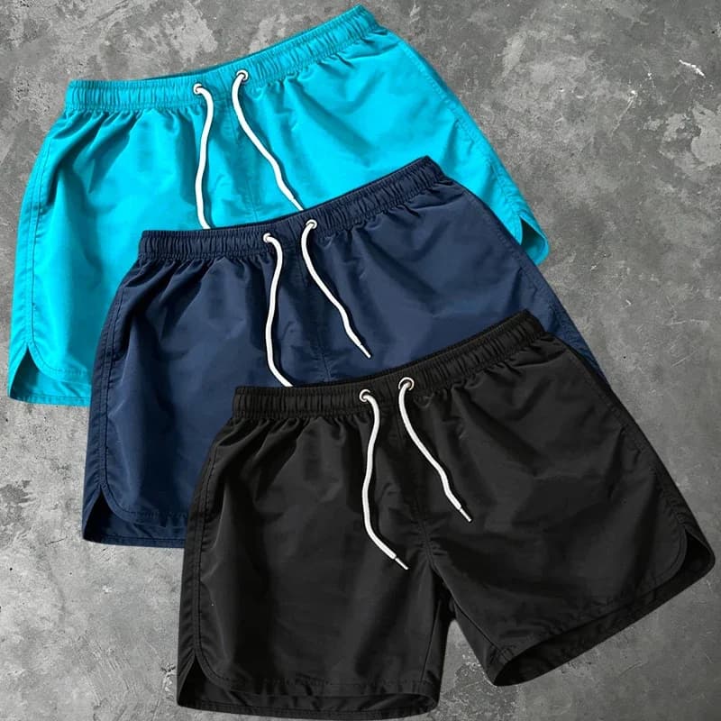 Pantaloncini da Uomo alla Moda 2026, Shorts Estivi Casual Sportivi Sexy da Spiaggia, per Palestra, Fitness, Corsa, Surf e Ciclismo