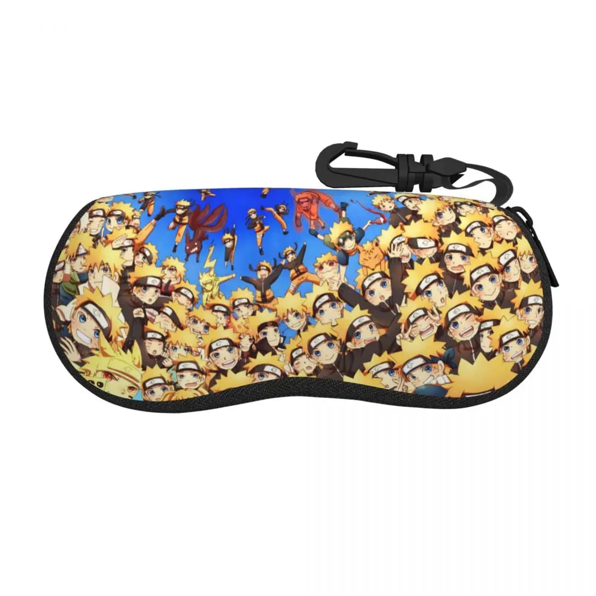 Custodie Protettive Personalizzate per Occhiali a Tema Anime Naruto/Uzumaki - Custodia alla Moda per Occhiali da Sole - Pochette Calda per Occhiali
