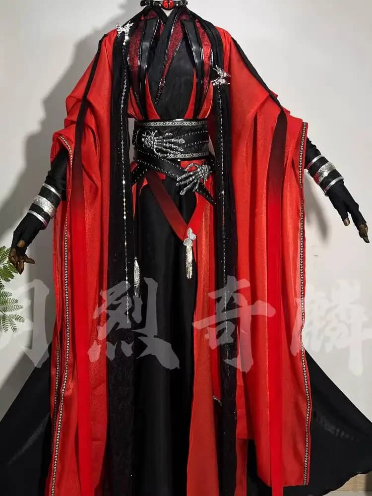 Costume da Cosplay Huacheng di Heavenly Official Blessing (TGCF), Abito da Sposa Universale, Hanfu Antico per Drama e Halloween
