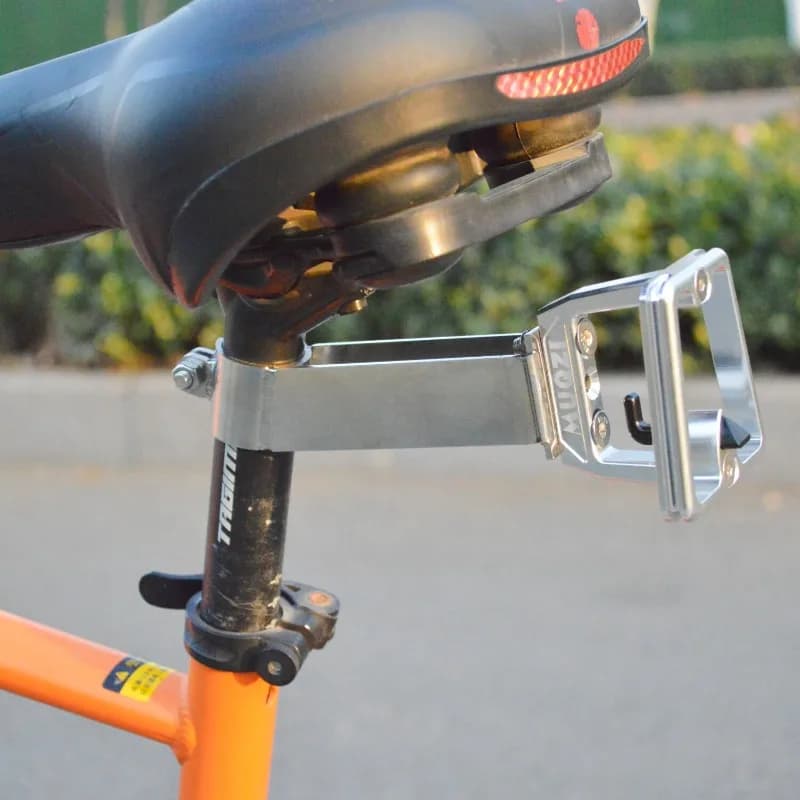 Bags for Bicycle Lightweight and Robust Stainless Steel, Accessories for Bikes with Pig Nase Conversion