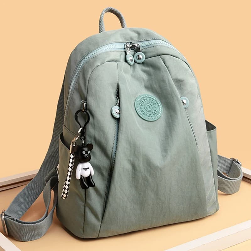 2024 nuovo zaino da donna in tessuto di Nylon impermeabile borse da scuola di moda per ragazze adolescenti borsa a tracolla di alta qualità zaino da viaggio