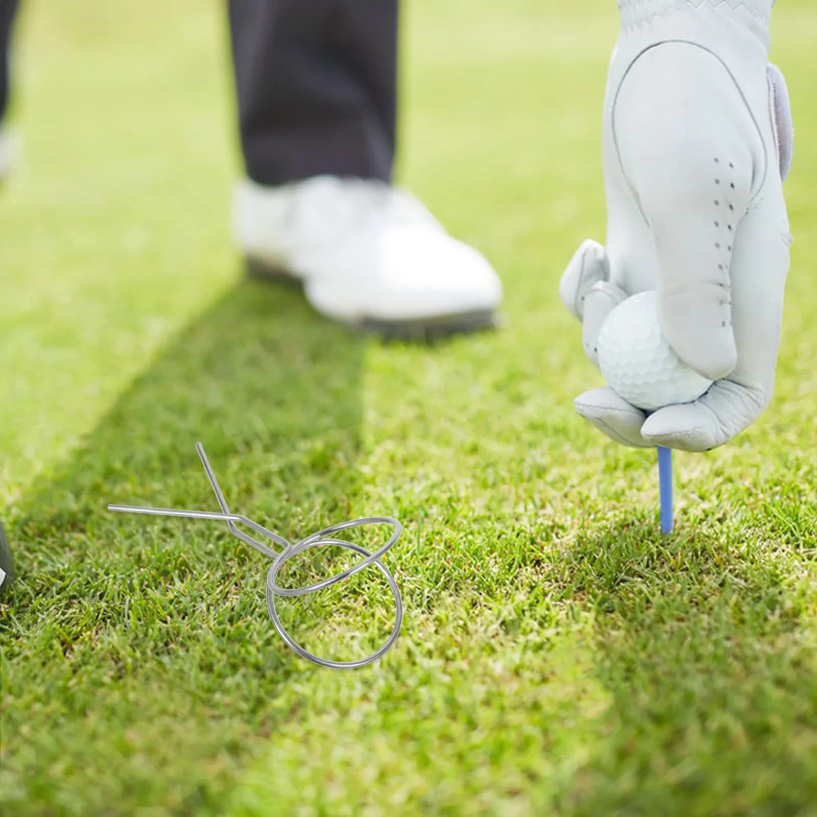 Raccoglitore di Palline da Golf Leggero in Acciaio Inossidabile, Strumento per Recupero Palline Senza Sforzo per Campi da Golf e Campi Pratica