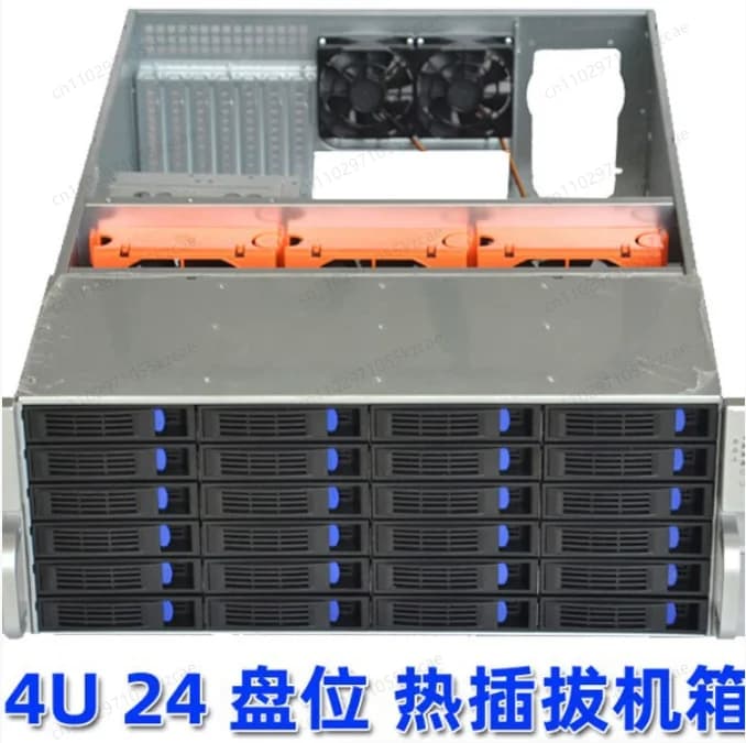 Chassis Server 4U24 Hot Swap, Case Industriale per NVR e Sistemi NAS