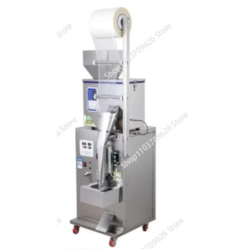 Macchina per il confezionamento automatico Quantificazione di polveri granulari, materiali medicinali, frutta secca e cereali, con peso da 1 a 100 g