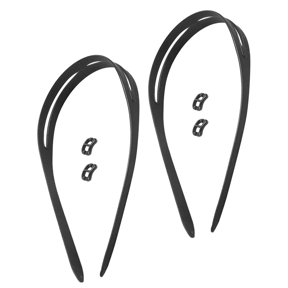 2 set di cinturini per occhialini da nuoto in silicone regolabili per adulti, cinturino antiscivolo di ricambio per occhiali, corda di fissaggio per occhiali sportivi