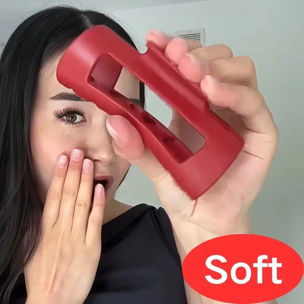 Fermaglio per capelli a granchio morbido Perni per capelli a granchio in silicone per ragazze Moda semplice Versatile Clip per squalo Decorazioni Accessori per capelli Design sicuro