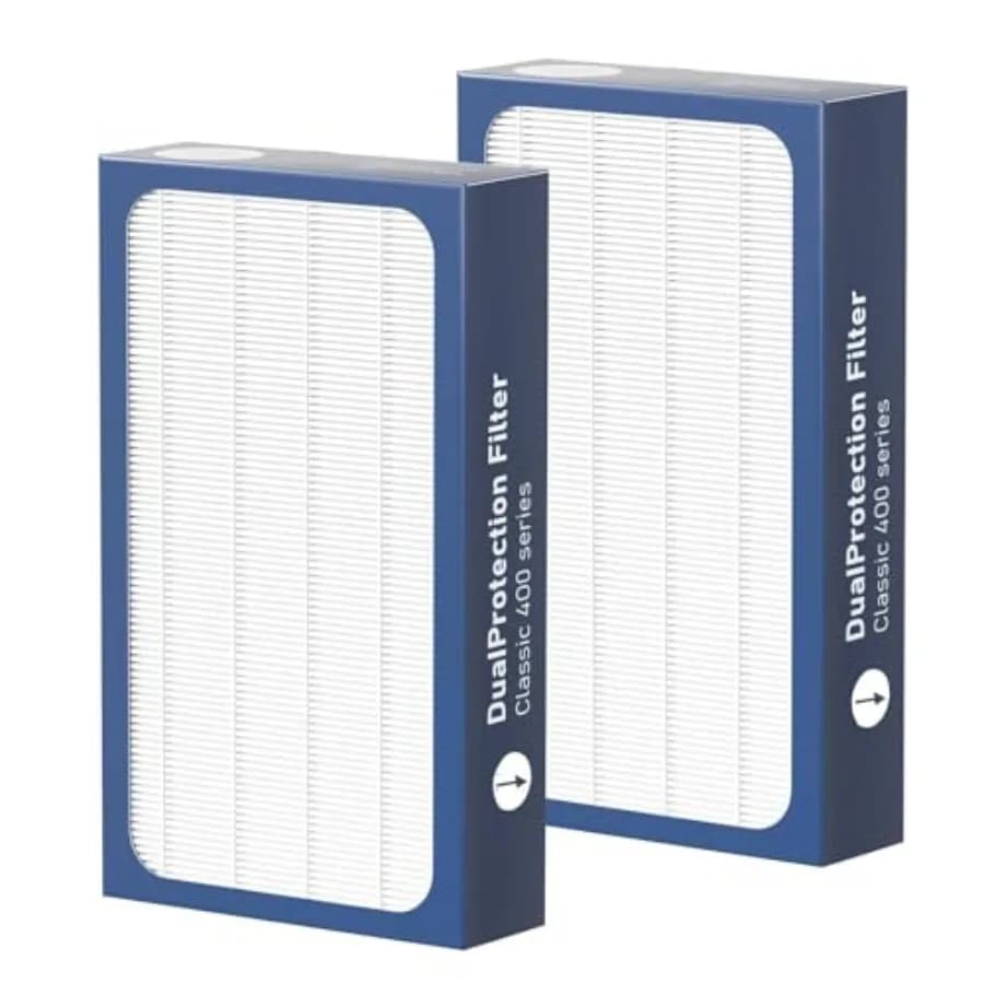 Confezione da 2 filtri di ricambio Classic 400 Series DualProtection compatibili con i purificatori d'aria BLUEAIR Classic 400 Series 48
