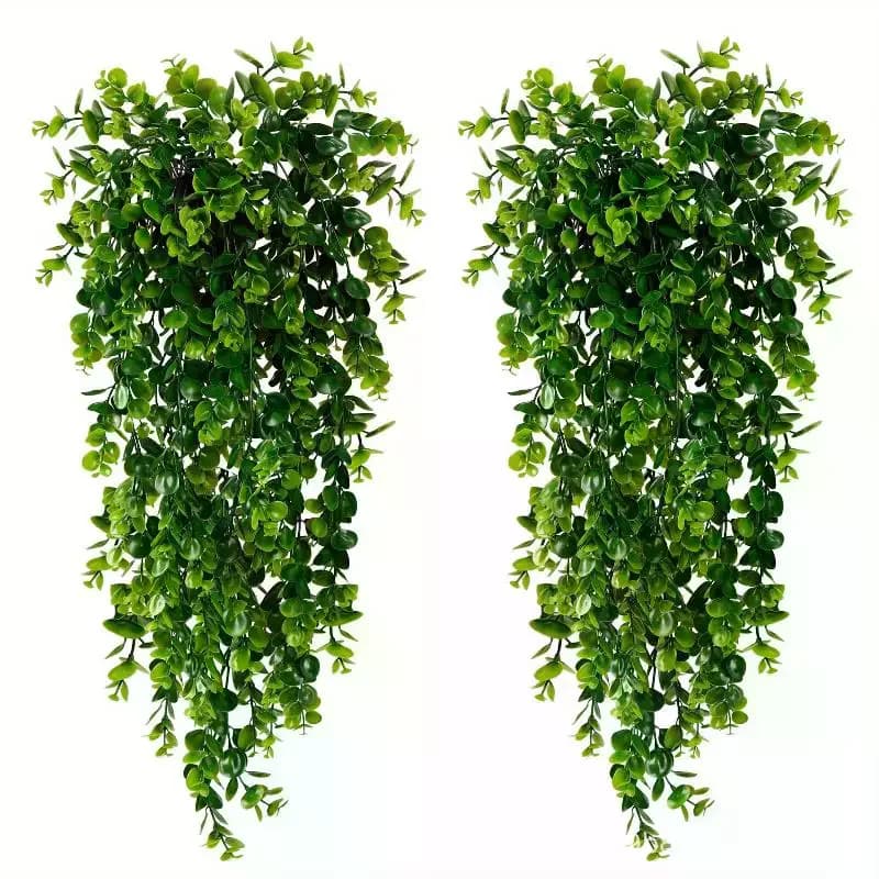 2/4 Party Garland Pieces for Weddings, Fa-da-te Decoration for Garden and Wall Arch, 5 Heads, 45 Network, Artificial Plastic Plants, Sweat Sheets and Screws