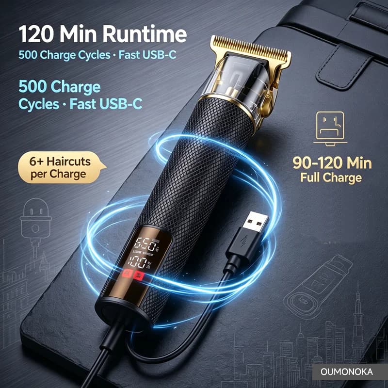 New In Hair Cutting Machine Clipper for Men Barber Shop Trimmer for Men Mower Men's Electric Shaver Haircut Beard Trimmer