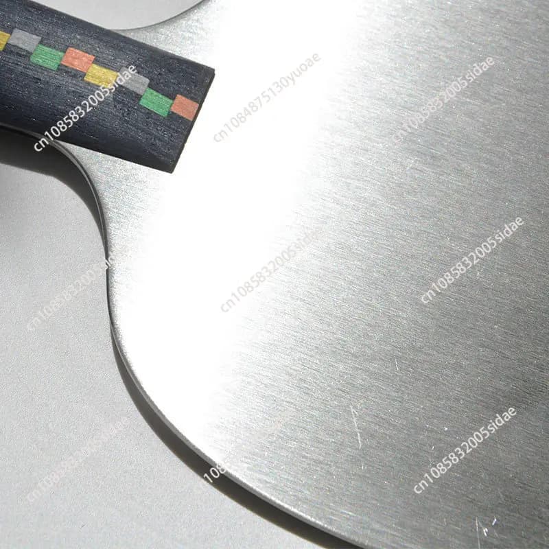 900g Metal Table Tennis Blade Stainless Carbon Steel Ping Pong Racket Weight Bearing Training Arm Strength Training Racket