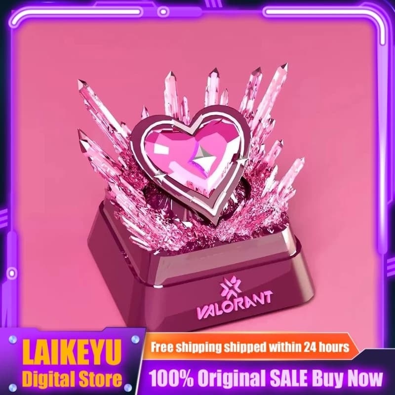 Valorant Theme Game Keycap Tastiera meccanica Fatta a mano in resina fai da te personalizzata Keycap Accessori per tastiera da gioco per PC Collezione regalo