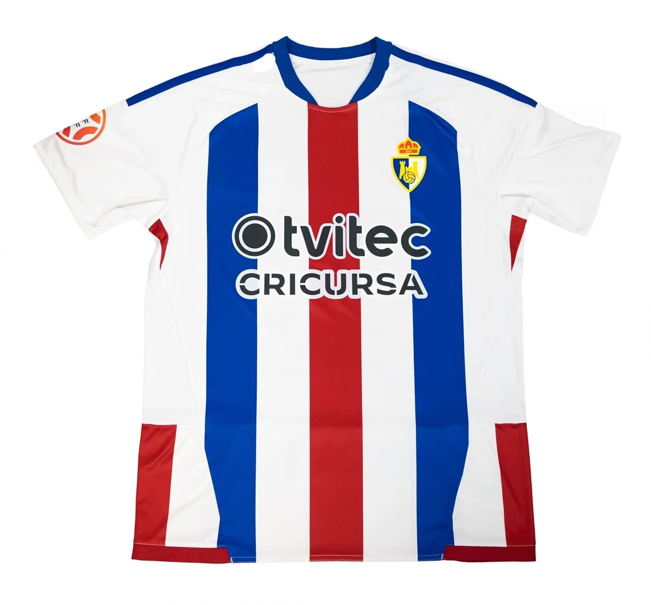 2026 Ponferradina 3D Printed Football Jersey Men's Summer Breathable Quick Drying Short Sleeved T-shirt Family Matching Clothing