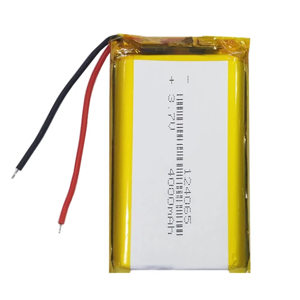 1-10PCS 124065 3.7V 4000mAh Li-Polymer Batteria Ricaricabile Per Smart Lock Scaldamani Tablet Macchina Fotografica Registratore di Guida Radio
