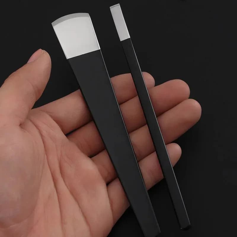 Set di 2 coltelli per sottoguanto in pelle, strumento artigianale fai da te per la lavorazione del cuoio, pala per sottoguanto, coltello per sottoguanto, forniture per la lavorazione del cuoio