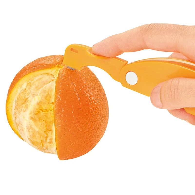 *。 1 Pezzo Sbucciatore Manuale Portatile in Acciaio Inossidabile per Frutta e Verdura, Coltello Sbucciatore per Mele, Kiwi, Patate, Arance
