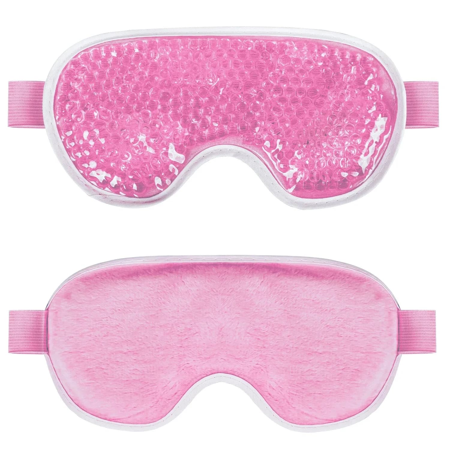 New eye mask in hot and cold frost ice pack refreshing cold wrap mask for beauty eyes ice bag in plush mask for sleeping