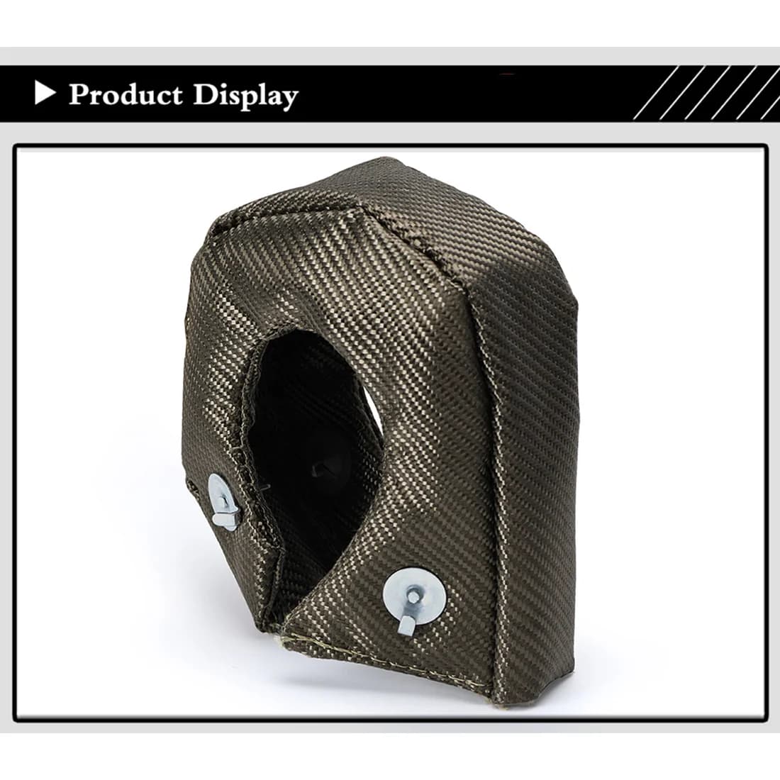 High-Quality Racing Turbo Blanket Heat Shield Cover With Locking Spring