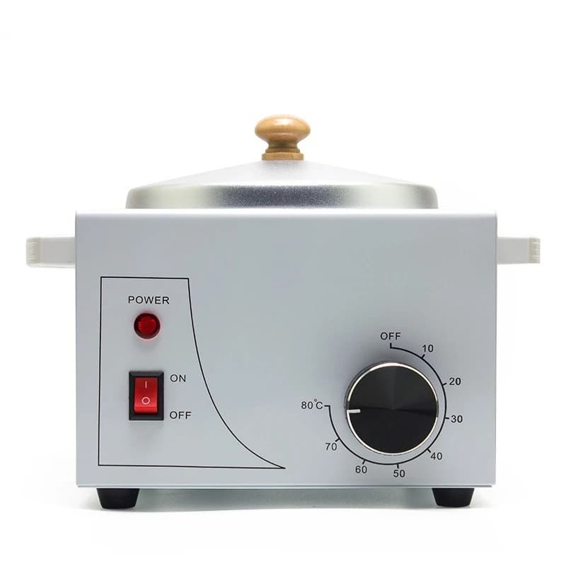 Single mouth wax therapy machine, pot to dissolve wax for hair removal, beauty salon equipment for hair and nail art