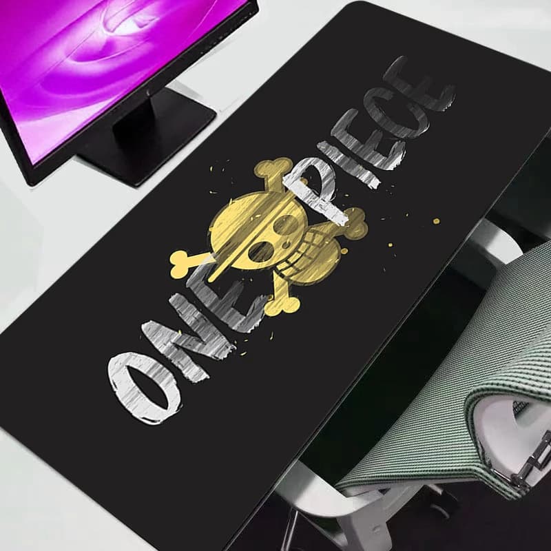Tappetino per Mouse One Piece 900x400, Grande Tappeto per Tastiera, Accessori da Gaming, Mousepad per PC Gamer, Tappetino da Scrivania Anime Max XXL