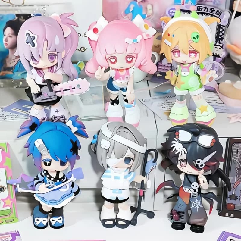Nuovo SIMONTOYS TOMIZ Cute Pet Another Dimension Serise Blind Box Action Figur Dolls Decorazione del desktop Regalo di Natale della ragazza