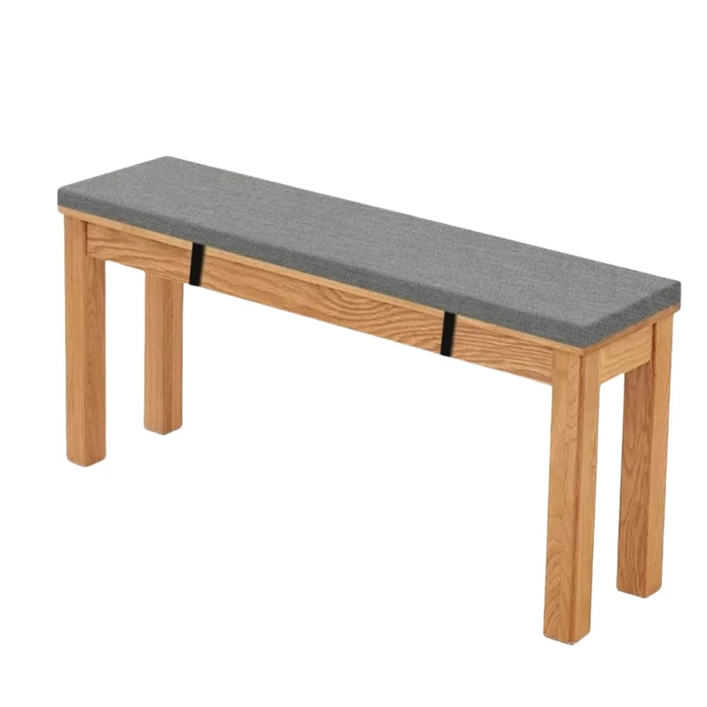 Cuscini da panca da 3 cm con fibbie Sedile per sedia Cuscino per divano Finestra a bovindo Cuscini per interni ed esterni per panca da giardino Sedile posteriore altalena