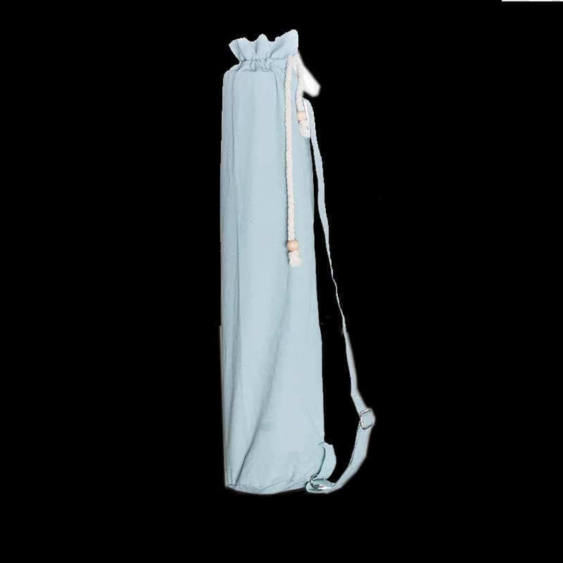 Yoga mat bag, durable cotton canvas bag, rope mat bag