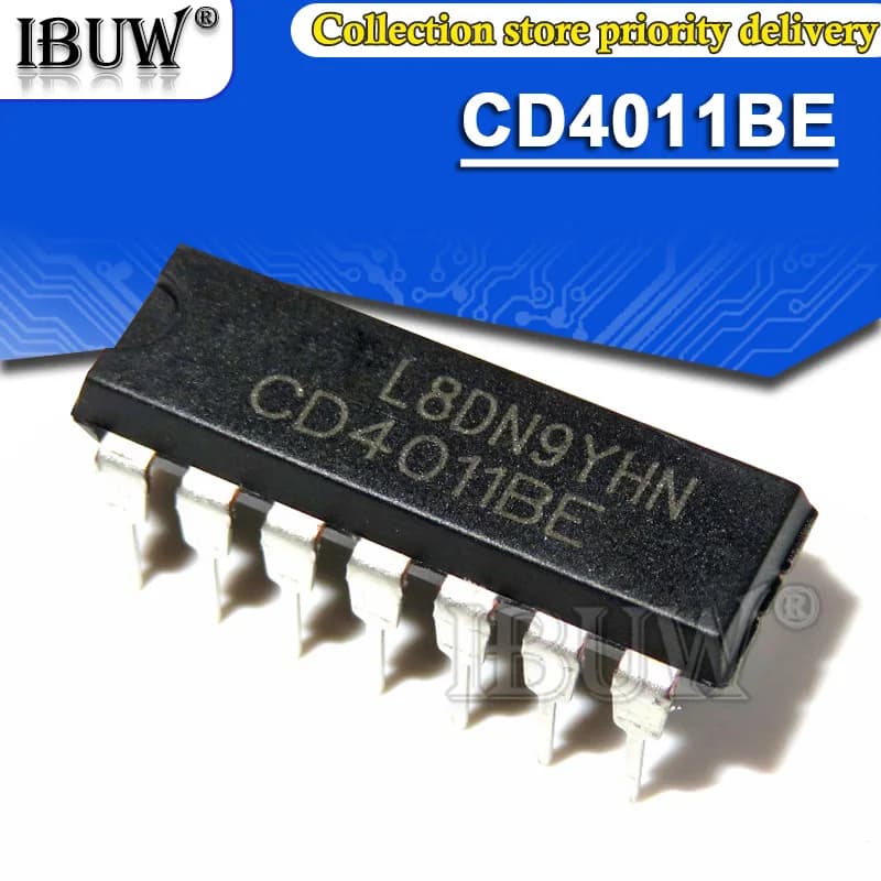 10 pezzi CD4011BE DIP14 CD4011 DIP-14 CD4011BD DIP