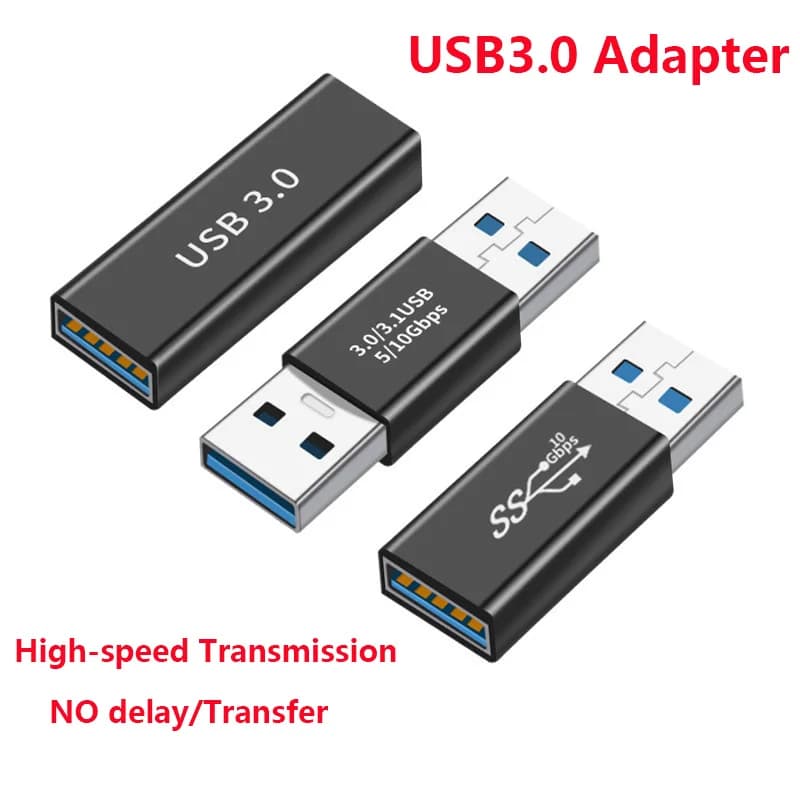 Connettore USB 3.0 adattatore da USB a USB 5Gbps Gen1 convertitore USB maschio a maschio femmina SSD prolunga cavo HDD spina di prolunga USB 3.0