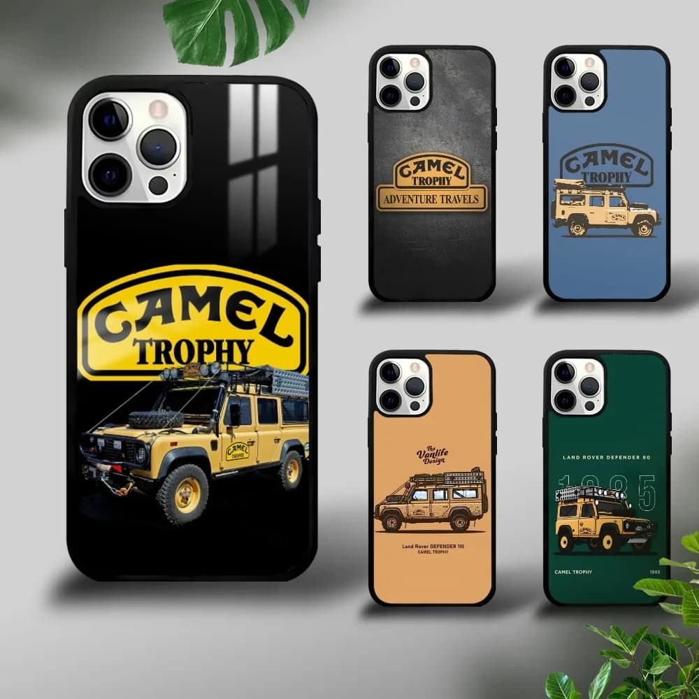 Custodia per telefono Camel T_Trophy L_Land R_Rover per iPhone 16 15 14 13 12 11 Pro Xs Max Mini Plus Celulares Hard Funda