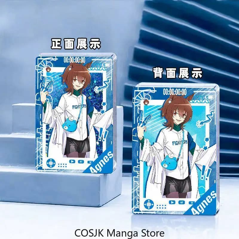 Umamusume Pretty Derby Agnes Tachyon Narita Road Mahjong Tile Ornament Exquisite Anime Collectible Gift for Fans