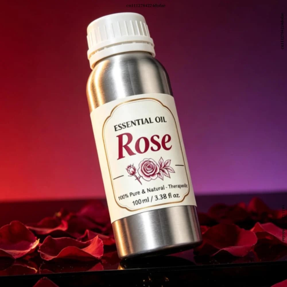 20/100ml Pure Natural Rose Aroma Oil For Reed Diffuser Humidifier Home Aromatherapy Fragrance