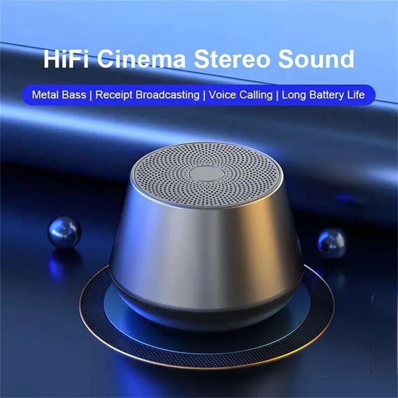 Altoparlante Bluetooth 5.0 Mini Originale con Audio Potente e Bassi Profondi, Cassa Acustica Portatile per Esterni e Campeggio
