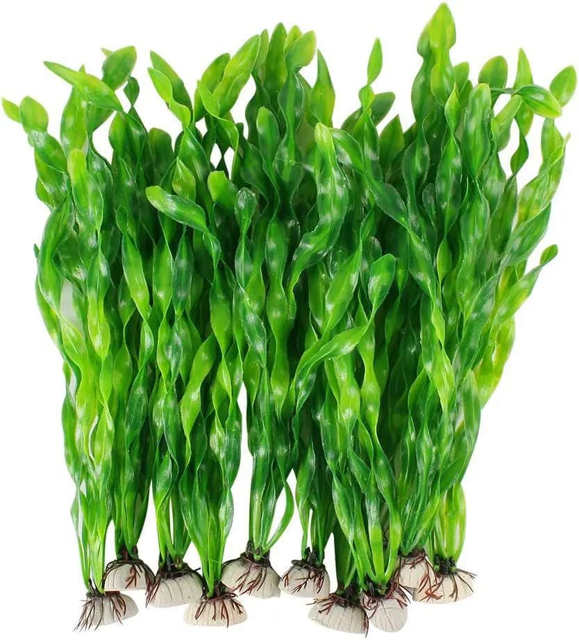 Fish Tank Simulation Aquatic Grass Decoration Fake Landscaping Plastic Kelp Grass Green Plant Ornament Aquarium Mini