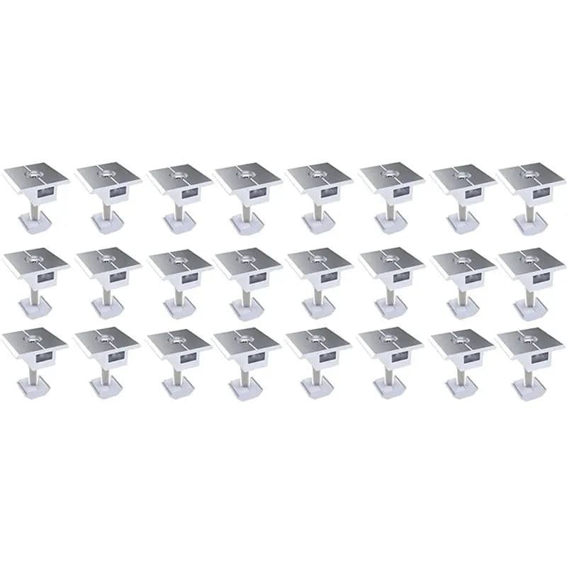 AB41-24X Supporto fotovoltaico Cursore a blocco di media pressione in lega di alluminio 40 mm per collegare e fissare i pannelli solari