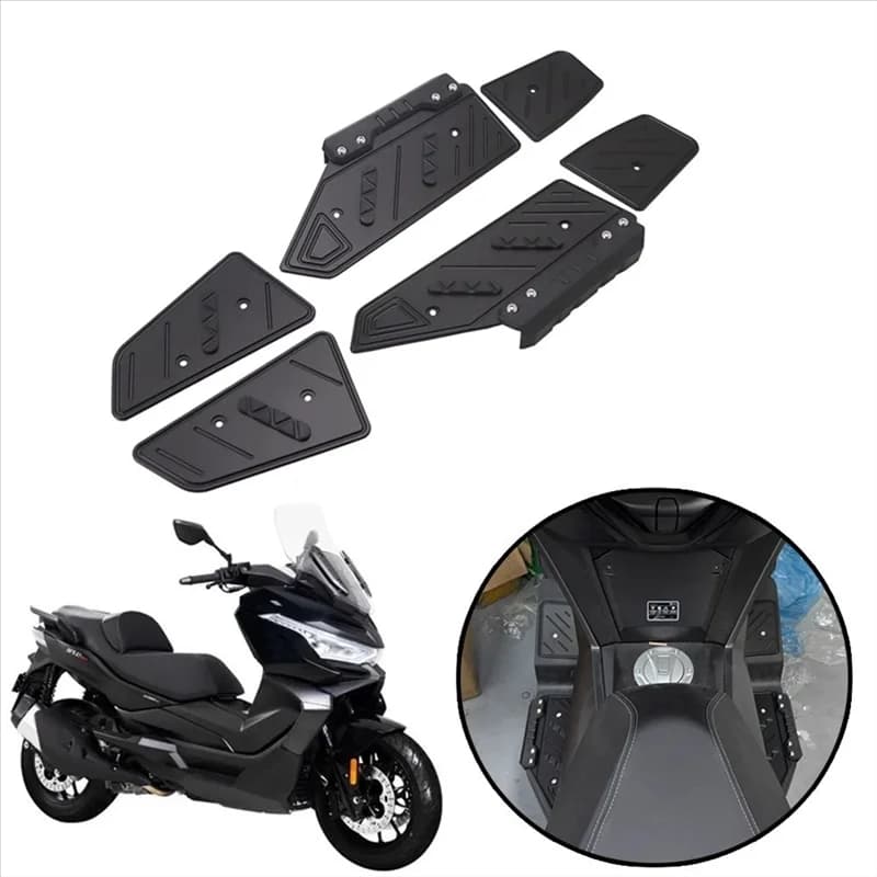 Moto Per VOGE SR4 Pedale Poggiapiedi Pedale Accessori Per VOGE SR4 MAX 350 Nero