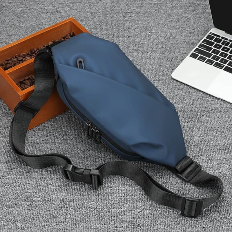 HAISSKY PU Waterproof Zippered Running Bags Women Multi Pockets Hiking Camping Phone Headset Cards Storage Belt Waist