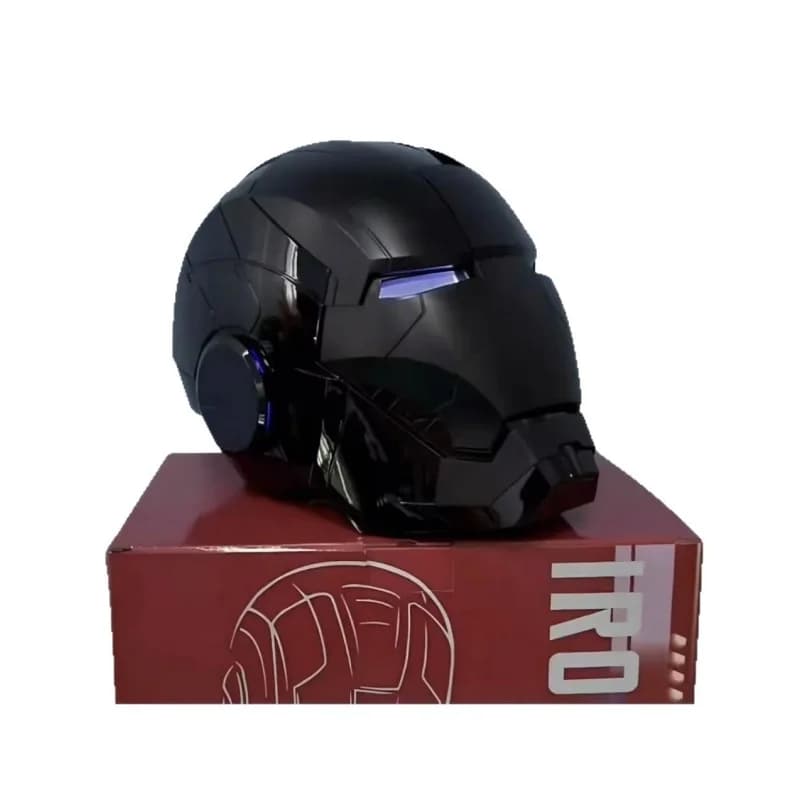 New helmet Iron Man Jarvis MK5 Black Gold Black Silver Electric Helmet Collection of Voice Control Voice Masks