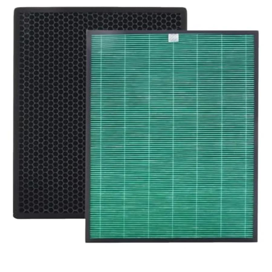 Airmega 230 Filtro HEPA vero per purificatore d'aria Coway Airmega 230/240 AP-1821F con HEPA verde massimo 2 e polvere pulita al carbone attivo