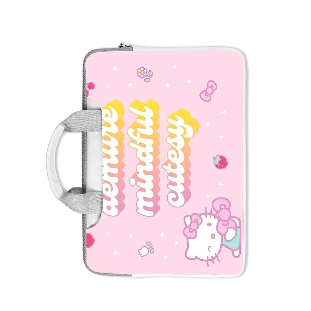 Borsa per Laptop Cartoon Hello Kitty Kurome 12 13 14 15 16 Pollici, Custodia per Macbook, Borsa Porta Computer, Regalo per le Vacanze