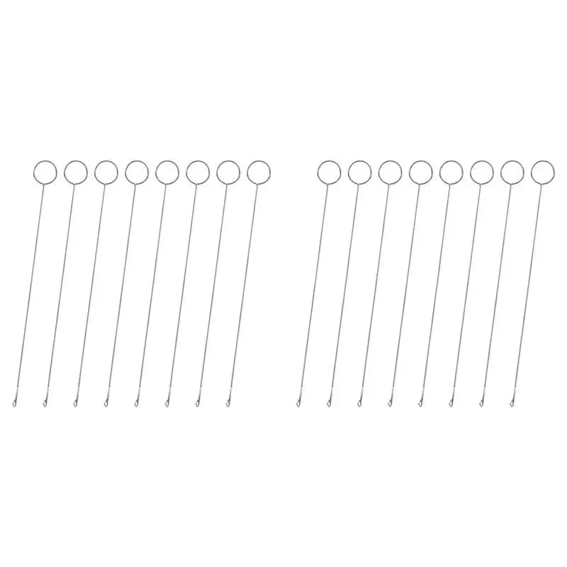 Ultimo Modello: Set da 16 Pezzi di Ganci per Capovolgere Tessuti, Strumento per Cucito con Gancio a Uncino e Chiusura a Scatto, Accessori per Cucito