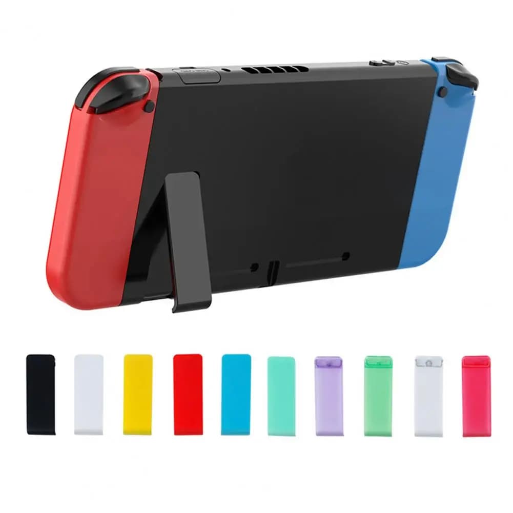 Supporto posteriore per console Installazione semplice Parte di riparazione sostitutiva Console di gioco Host Cavalletto posteriore per Nintendo/Per Switch
