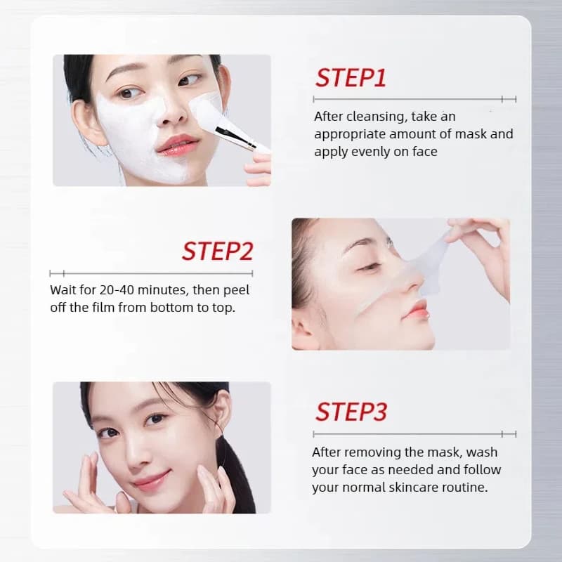 Collagen Luminous Radiant Full Face Care Faded Lines Lifting Embellish the skin Anti-wrinkle bright masks for human skin