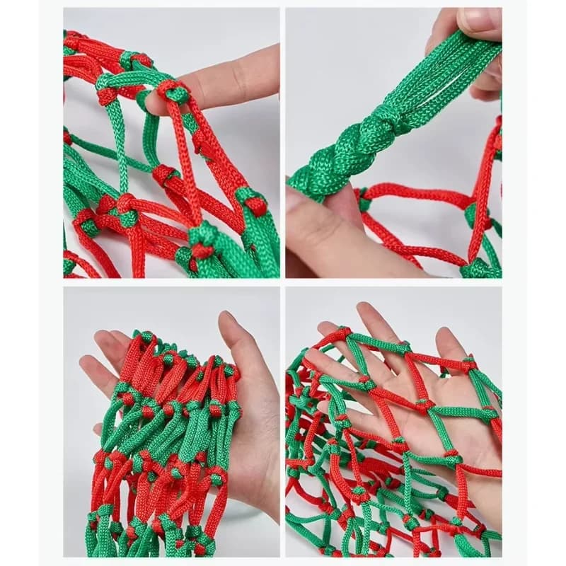 1PC Football Net Bag Nylon Bold Storage Bag Single Ball Carry Portable Equipment Outdoor Sports Soccer Basketball Volleyball Bag