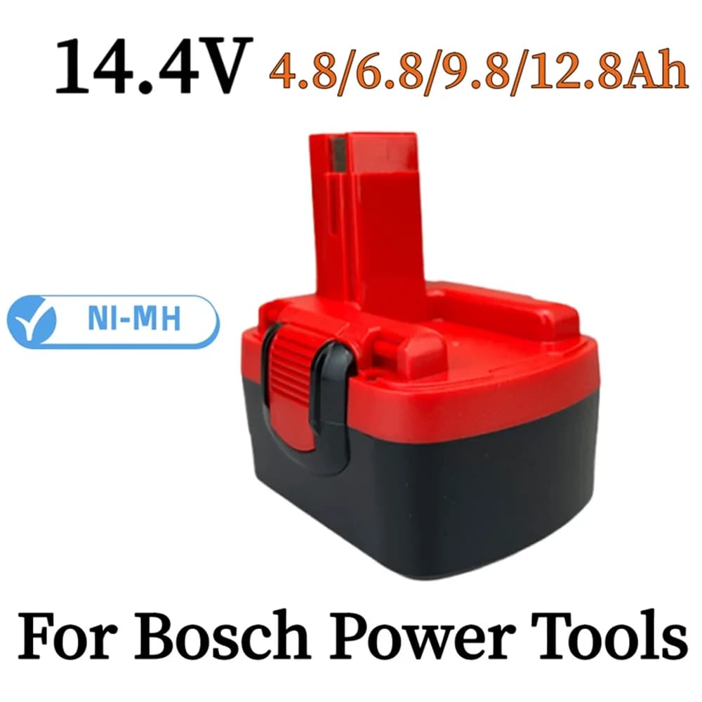 Batteria 14.4v NI-MH 6800mAh per bosch sostituire bosch d 70745 caricatore cacciavite batteria BAT038 BAT140 BAT040 BAT04