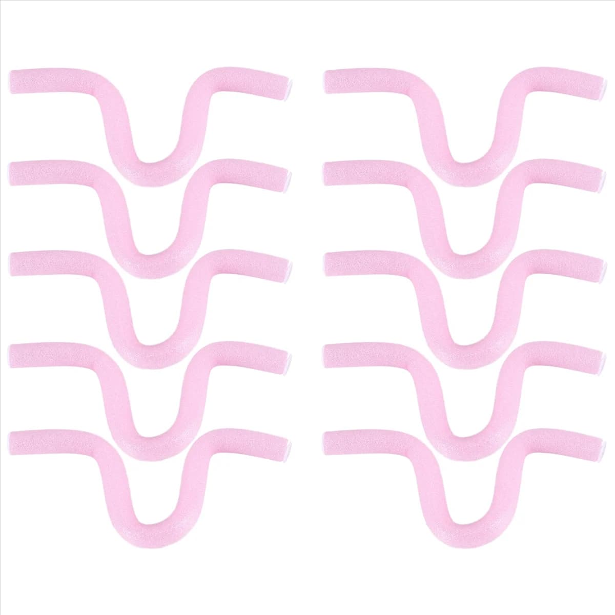 Practical wholesale fast transport 10 pcs / lotto soft foam studs Bendy Twist DIY curls styling bigodini tool for women Ac