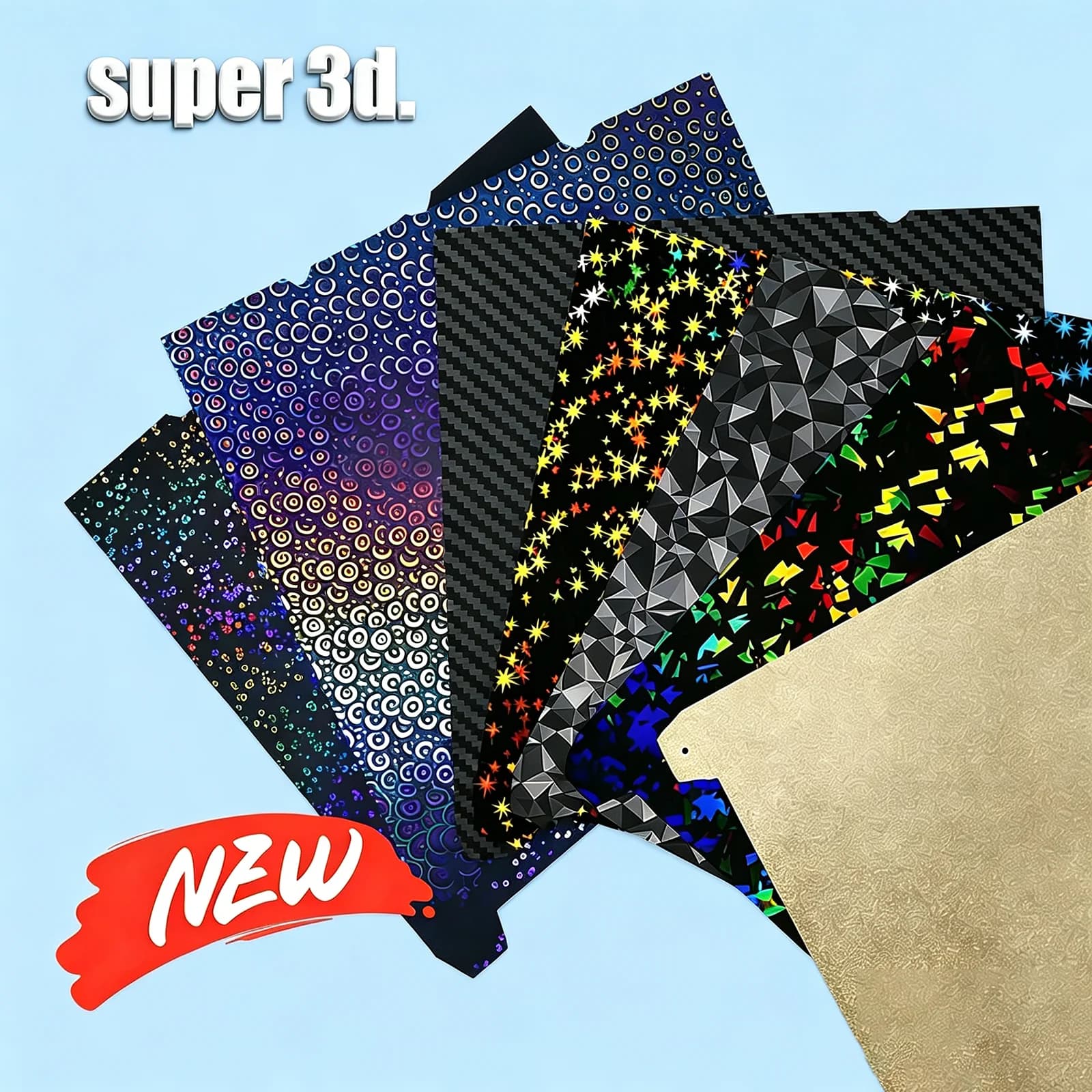 Piastra di stampa 3D in acciaio armonico PEO PET PEI 235x235mm per stampanti 3D Ender-3 S1 Pro/Ender 3 V3 SE/V3 KE - Foglio in PEI